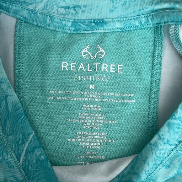 Realtree Aspect Women's Long Sleeve Fishing Shirt size medium - Picture 2 of 4